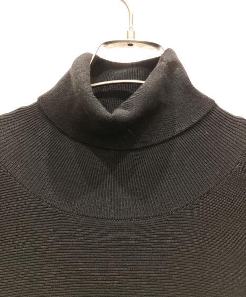 BEARDSLEY（ビアズリー）BEARDSLEY (ビアズリー) ニットコンビギャザーワンピース ブラック サイズ:SIZE 1の古着・服飾アイテム