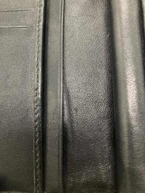PRADA（プラダ）PRADA (プラダ) 2つ折り財布　サフィアーノ ブラックの古着・服飾アイテム