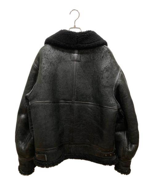 AVIREX（アヴィレックス）AVIREX (アヴィレックス) TYPE B-3 ムートンジャケット ブラック サイズ:SIZE 38の古着・服飾アイテム