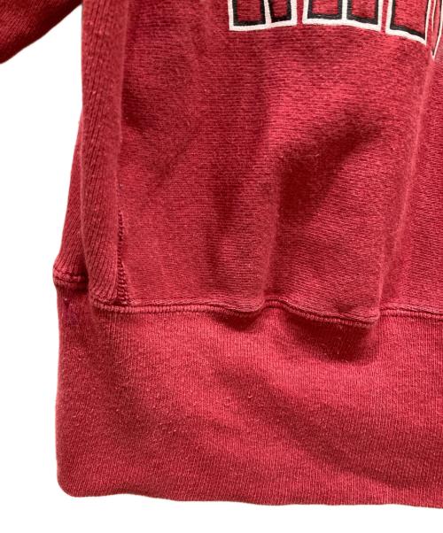 Champion REVERSE WEAVE（チャンピオン リバース ウィーブ）Champion REVERSE WEAVE (チャンピオン リバース ウィーブ) 2段プリントスウェット レッド サイズ:SIZE Mの古着・服飾アイテム