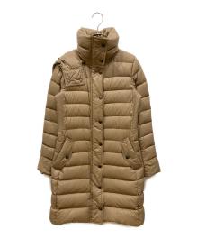 BURBERRY LONDON（バーバリーロンドン）の古着「ダウンロングコート」｜ベージュ
