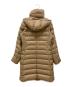 BURBERRY LONDON (バーバリーロンドン) ダウンロングコート ベージュ サイズ:SIZE 38：18000円