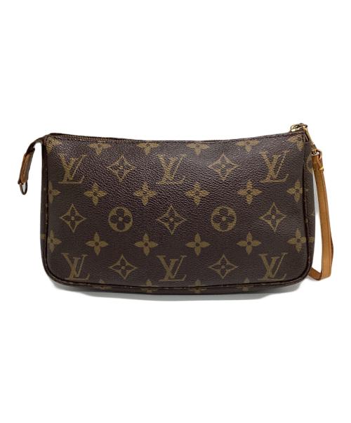 LOUIS VUITTON（ルイ ヴィトン）LOUIS VUITTON (ルイ ヴィトン) ポーチ ブラウンの古着・服飾アイテム