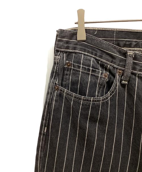LEVI'S（リーバイス）LEVI'S (リーバイス) Supreme (シュプリーム) Pinstripe 550 Jeans ブラック サイズ:SIZE W32×L32の古着・服飾アイテム
