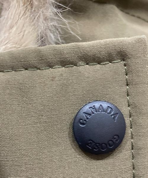 CANADA GOOSE（カナダグース）CANADA GOOSE (カナダグース) SHELBURNE PARKA FF オリーブ サイズ:SIZE XSの古着・服飾アイテム