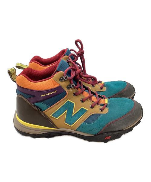 NEW BALANCE（ニューバランス）NEW BALANCE (ニューバランス) トレッキングシューズ ブラウン×ブルー サイズ:29の古着・服飾アイテム