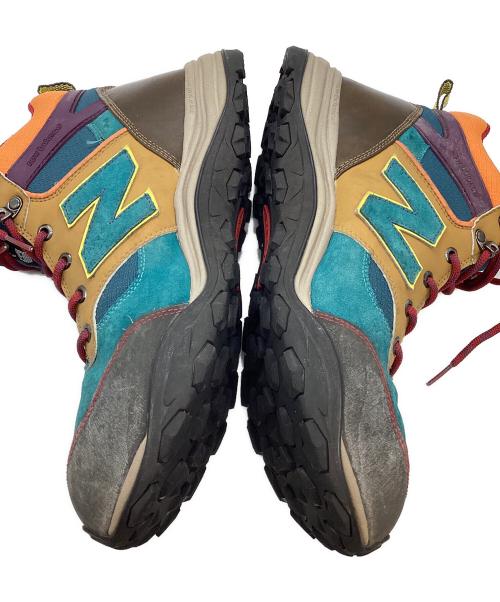 NEW BALANCE（ニューバランス）NEW BALANCE (ニューバランス) トレッキングシューズ ブラウン×ブルー サイズ:29の古着・服飾アイテム