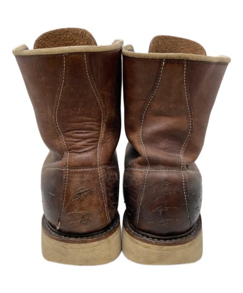 Hollywood shoes makers（ハリウッドシューズマーケット）Hollywood shoes makers (ハリウッドシューズマーケット) ワークブーツ ブラウン サイズ:サイズ記載なし不明の古着・服飾アイテム