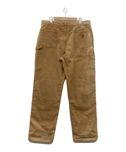 CarHartt（カーハート）CarHartt (カーハート) 裏地ブランケットダックパンツ/ペインターダックパンツ/B111 BRN ブラウン サイズ:40×34の古着・服飾アイテム