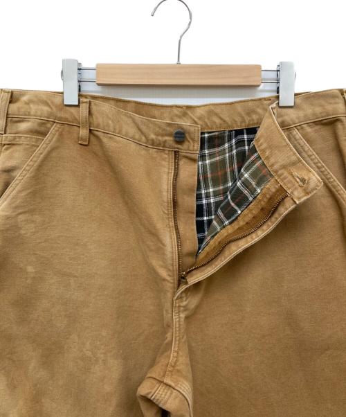 CarHartt（カーハート）CarHartt (カーハート) 裏地ブランケットダックパンツ/ペインターダックパンツ/B111 BRN ブラウン サイズ:40×34の古着・服飾アイテム