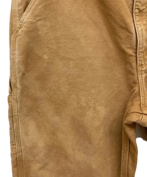 CarHartt（カーハート）CarHartt (カーハート) 裏地ブランケットダックパンツ/ペインターダックパンツ/B111 BRN ブラウン サイズ:40×34の古着・服飾アイテム