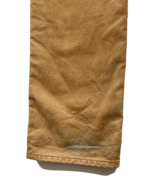 CarHartt（カーハート）CarHartt (カーハート) 裏地ブランケットダックパンツ/ペインターダックパンツ/B111 BRN ブラウン サイズ:40×34の古着・服飾アイテム