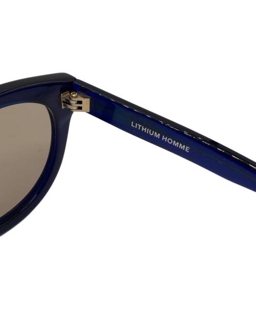 LITHIUM HOMME（リチウムオム・ファム）LITHIUM HOMME (リチウムオム・ファム) BLANC (ブラン) 眼鏡 サイズ:52□23-145の古着・服飾アイテム