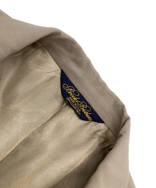 BROOKS BROTHERS（ブルックスブラザーズ）BROOKS BROTHERS (ブルックスブラザーズ) テーラードジャケット ベージュ サイズ:38の古着・服飾アイテム