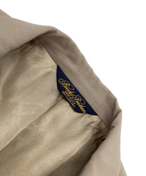 BROOKS BROTHERS（ブルックスブラザーズ）BROOKS BROTHERS (ブルックスブラザーズ) テーラードジャケット ベージュ サイズ:38の古着・服飾アイテム