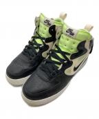 NIKEナイキ）の古着「Air Force 1 Mid React」｜ブラック×グリーン