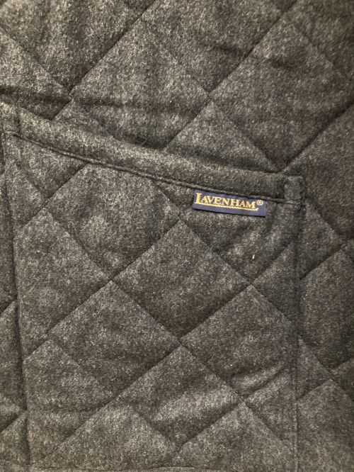 LAVENHAM（ラベンハム）LAVENHAM (ラベンハム) キルティングジャケット グレー サイズ:Sの古着・服飾アイテム