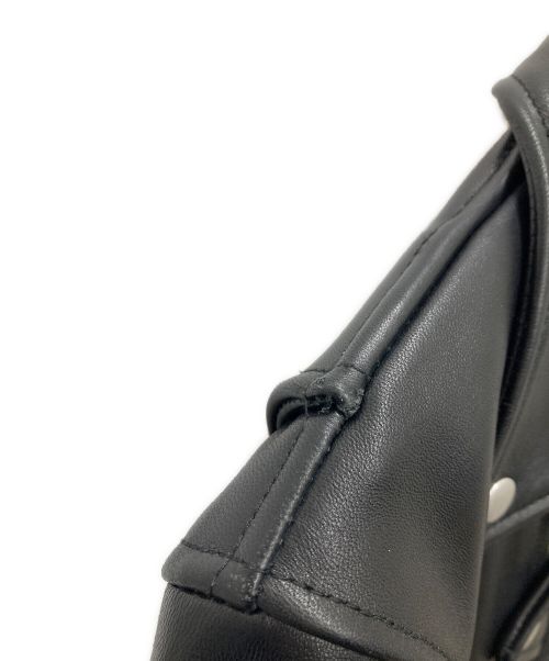 Denham（デンハム）Denham (デンハム) レザーライダースジャケット ブラック サイズ:mediumの古着・服飾アイテム