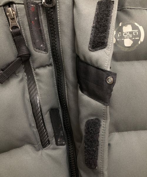 POLO SPORT（ポロスポーツ）POLO SPORT (ポロスポーツ) ダウンジャケット グレー サイズ:Sの古着・服飾アイテム