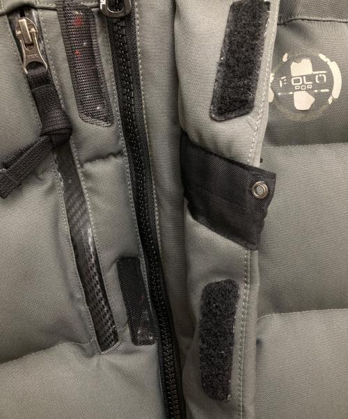 POLO SPORT（ポロスポーツ）POLO SPORT (ポロスポーツ) ダウンジャケット グレー サイズ:Sの古着・服飾アイテム