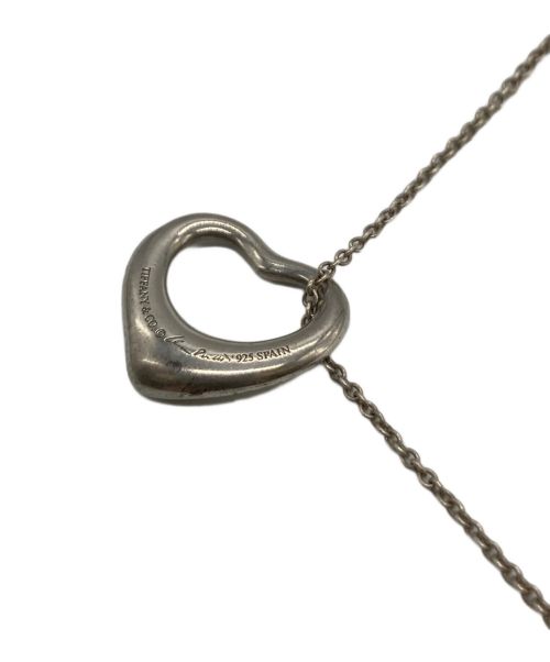 TIFFANY & Co.（ティファニー アンド コー）TIFFANY & Co. (ティファニー) ダブルオープンハートネックレス シルバーの古着・服飾アイテム