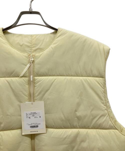 Sea Room lynn（シールームリン）Sea Room lynn (シールームリン) ナイロンpuffy REVERSIBLEベスト/中綿ベスト/ベスト//004170006 イエロー サイズ:FREE 未使用品の古着・服飾アイテム