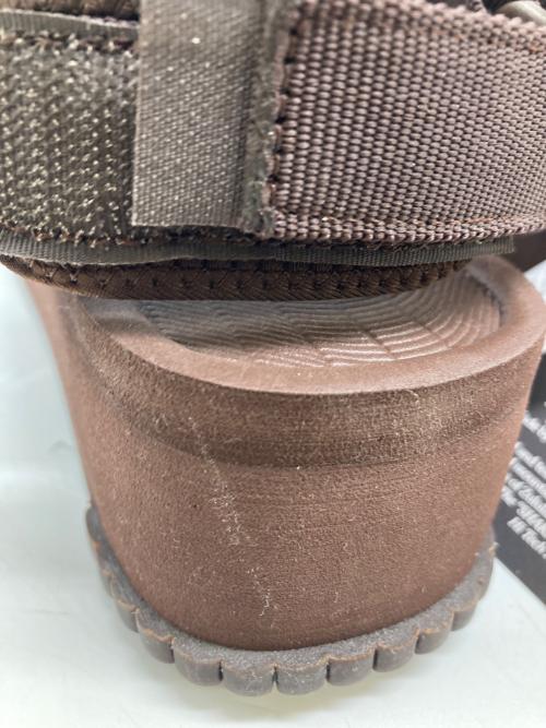 shaka（シャカ）SHAKA (シャカ) SHERPA PLATFORM/ストラップサンダル ブラウン サイズ:24の古着・服飾アイテム