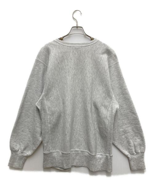 Champion REVERSE WEAVE（チャンピオン リバース ウィーブ）Champion REVERSE WEAVE (チャンピオン リバース ウィーブ) 90s NFLプリント リバースウィーブスウェット/3段ラバープリント  グレー サイズ:XLの古着・服飾アイテム