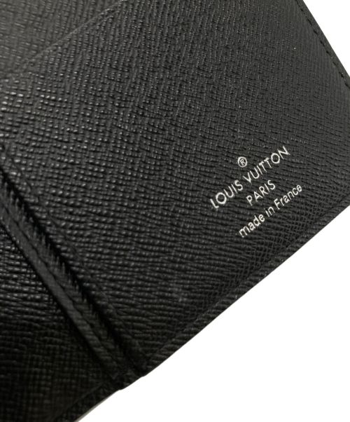 LOUIS VUITTON（ルイ ヴィトン）LOUIS VUITTON (ルイ ヴィトン) ダミエ・グラフィット/ポルトフォイユ ブラザ/長財布 ブラックの古着・服飾アイテム