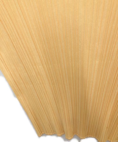 PLEATS PLEASE（プリーツプリーズ）PLEATS PLEASE (プリーツプリーズ) ノースリーブカットソー イエロー サイズ:3の古着・服飾アイテム