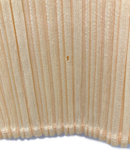 PLEATS PLEASE（プリーツプリーズ）PLEATS PLEASE (プリーツプリーズ) ノースリーブカットソー イエロー サイズ:3の古着・服飾アイテム