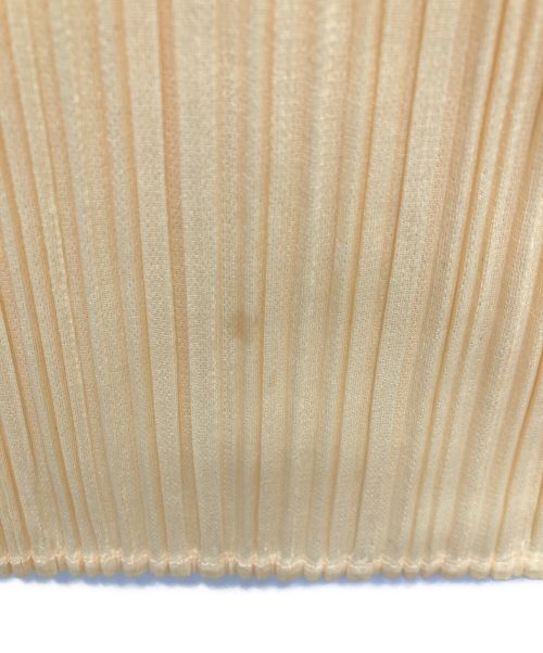 PLEATS PLEASE（プリーツプリーズ）PLEATS PLEASE (プリーツプリーズ) ノースリーブカットソー イエロー サイズ:3の古着・服飾アイテム