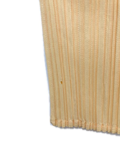 PLEATS PLEASE（プリーツプリーズ）PLEATS PLEASE (プリーツプリーズ) ノースリーブカットソー イエロー サイズ:3の古着・服飾アイテム