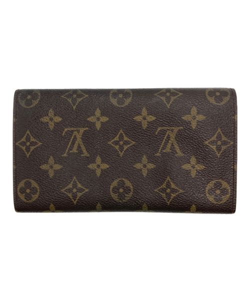 LOUIS VUITTON（ルイ ヴィトン）LOUIS VUITTON (ルイ ヴィトン) ポシェット・ポルトモネ クレディ ブラウンの古着・服飾アイテム