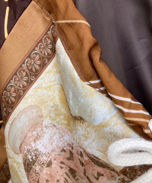 SEEALL（シーオール）SEEALL (シーオール) Reconstructed scarf pants/SAU23 PT601P ブラウン サイズ:FREEの古着・服飾アイテム