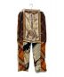 SEEALL（シーオール）の古着「Reconstructed scarf pants/SAU23 PT601P」｜ブラウン