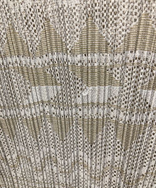 PLEATS PLEASE（プリーツプリーズ）PLEATS PLEASE (プリーツプリーズ) プリーツカットソー グレー サイズ:3の古着・服飾アイテム