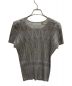 PLEATS PLEASE (プリーツプリーズ) プリーツカットソー グレー サイズ:3：8000円