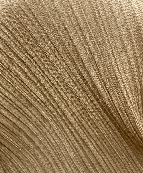 PLEATS PLEASE（プリーツプリーズ）PLEATS PLEASE (プリーツプリーズ) プリーツ サルエル パンツ ベージュ サイズ:2の古着・服飾アイテム