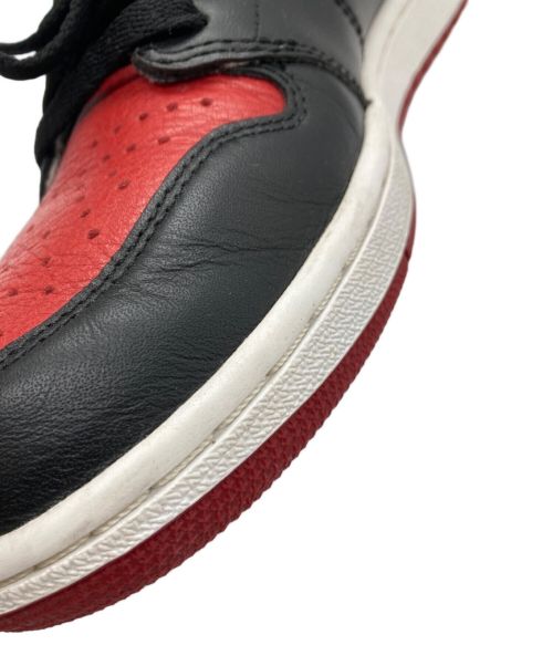 NIKE（ナイキ）NIKE (ナイキ) AIR JORDAN 1 RETRO HIGH BRED BANNED レッド×ブラック サイズ:28cmの古着・服飾アイテム