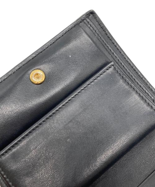 FENDI（フェンディ）FENDI (フェンディ) バイザウェイ コンパクトレザーウォレット ブラックの古着・服飾アイテム