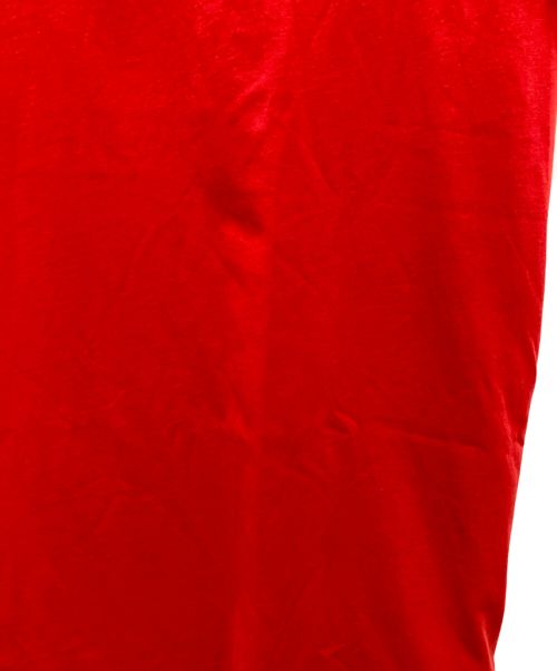 MOSCHINO（モスキーノ）MOSCHINO (モスキーノ) ロゴTシャツ レッド サイズ:52の古着・服飾アイテム