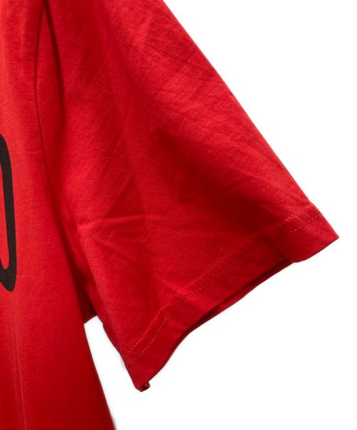 MOSCHINO（モスキーノ）MOSCHINO (モスキーノ) ロゴTシャツ レッド サイズ:52の古着・服飾アイテム