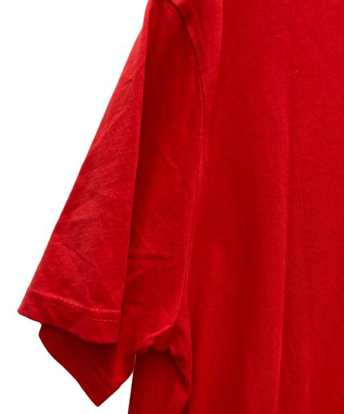 MOSCHINO（モスキーノ）MOSCHINO (モスキーノ) ロゴTシャツ レッド サイズ:52の古着・服飾アイテム