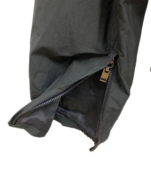 LANVIN（ランバン）LANVIN (ライバン) 袖ジップMA-1ショートブルゾン/MA-1ジャケット/ブルゾン/ナイロンジャケット/Y2K/アーカイブ/00s ブラック サイズ:44の古着・服飾アイテム