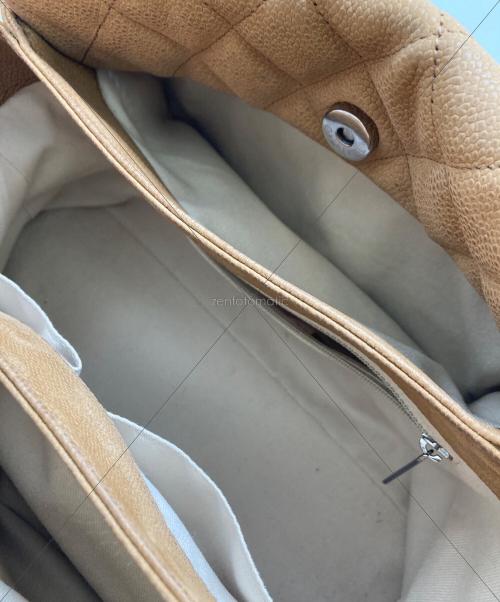 CHANEL（シャネル）CHANEL (シャネル) マトラッセ チェーンショルダートートバッグ ベージュの古着・服飾アイテム