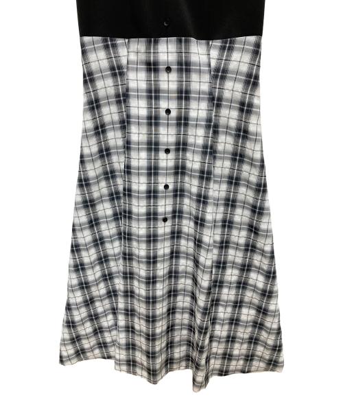 Rirandture（リランドチュール）Rirandture (リランドチュール) ノースリーブワンピース ブラック×ホワイト サイズ:1の古着・服飾アイテム