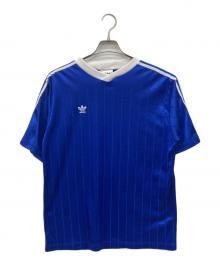 adidas（アディダス）の古着「万国旗タグ ゲームシャツ」｜ブルー