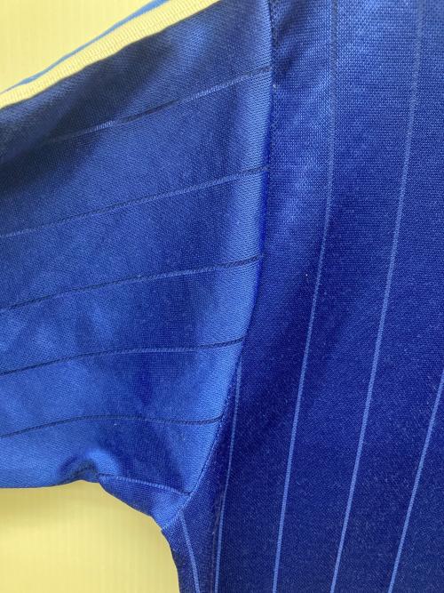 adidas（アディダス）adidas (アディダス) 万国旗タグ ゲームシャツ ブルー サイズ:Lの古着・服飾アイテム