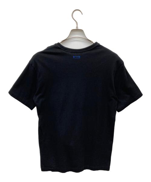 s'yte（サイト）s'yte (サイト) CottonJersey Crow on Lungs and FlowerTシャツTシャツ ブラック サイズ:3の古着・服飾アイテム